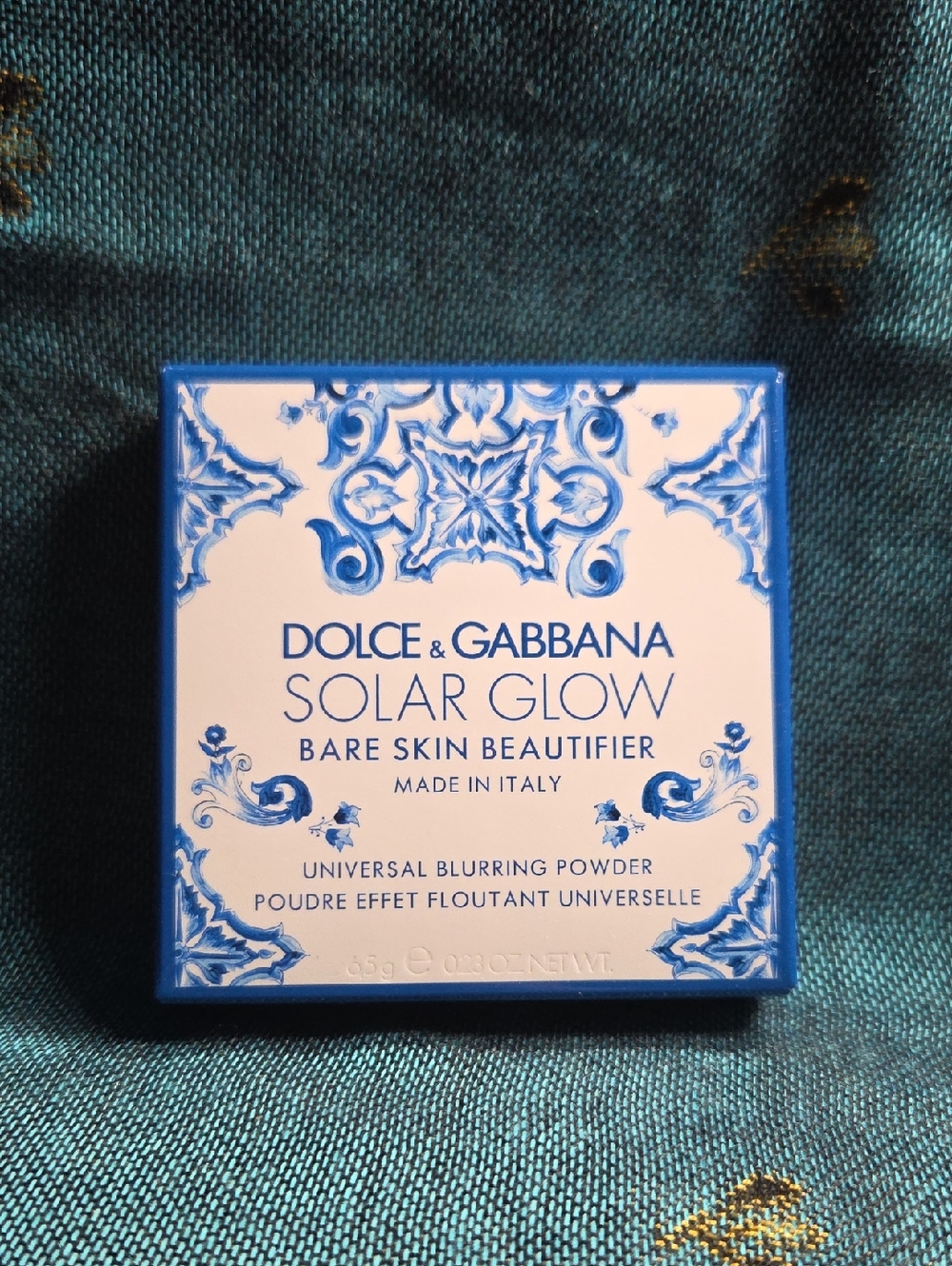 Dolce & Gabbana Solar Glow Compact - Blue & White